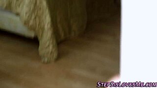 amateur teen gobbles cock with handjob fingering.