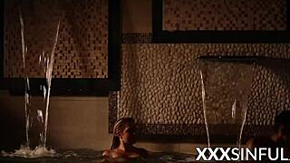 Irresistible Blonde Spread for Monster Cock After Sensual Fellatio