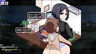 Anime and hentai game with winter theme