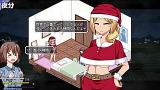 Anime and hentai game with winter theme