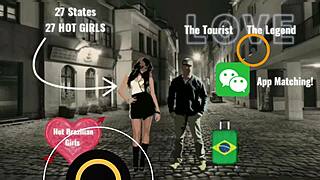 Brazilian slut's emotional casting leads to sucking and riding