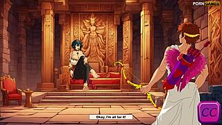 Cupid engages in fucking horny greek whores in anime hentai style.