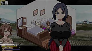 Anime and hentai game with winter theme