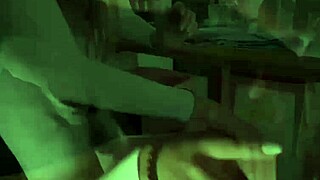 Flashing Pussy Before Risky Blowjob!