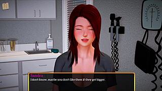 In my new family cartoon game, redhead joins the fun