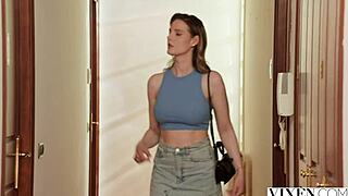 Vixen Ruby Reign Rides Big Cock All Day Long