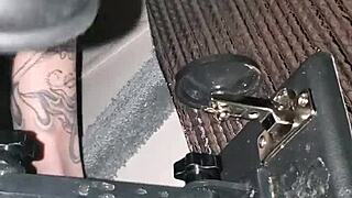 Brett's cock in a deepthroat session