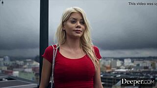 Twin Blondes Riley And Elsa Ride Big Black Cocks