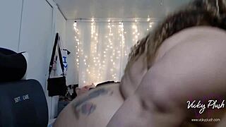 big ass latina vicky plush rides black dick with toys