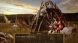 naughty princess in outfit gets very horny