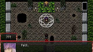 I play with furry and horsecock dildo in harem game