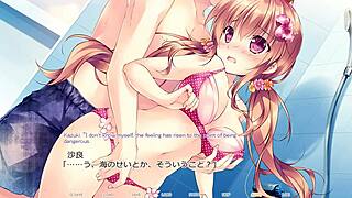 Hime And Otome's Jealous Love In Kirameki Natsu Monogatari Route 2 Scene 2