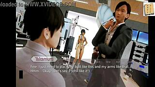 I explore Academy 150 in this hentai game.