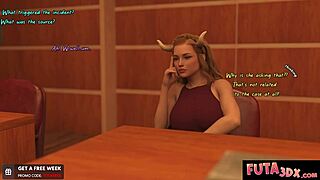 Futa3dx courthouse drama leads to juicy threesome.