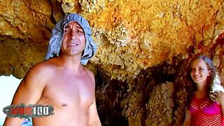 Young French babe gets good anal fuck