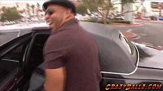 Sadie West Sucks Monster Cock In Interracial Blowjob