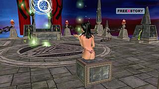 Watch this indian bhabhi in anime hentai giving sexy positions in 3d cartoon