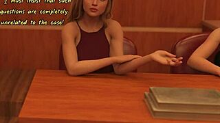 Futa3dx courthouse drama leads to juicy threesome.