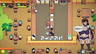 Hey, see this elf slut take a huge black cock in hentai?