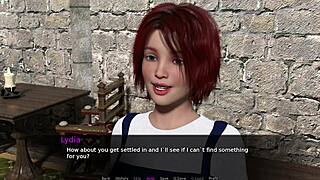 Let's play a knight's tale part 3 with small tits masturbation and fingering