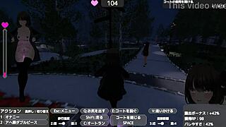 I expose myself in a naked coat outdoors without being noticed