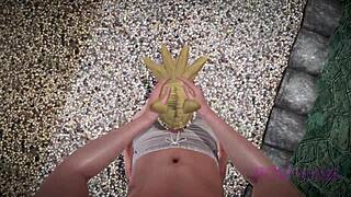 Senko-san Cosplays as Helpful Fox Maid