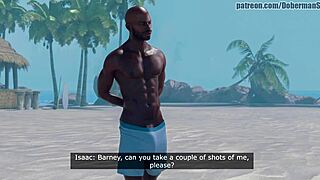 3D Animation Rubia De Grandes Tetas Follando En La Playa