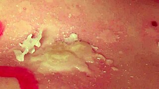 In a bizarre lesbian scene, the dom humiliates the teen with messy facial domination