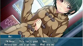 cosplay girl in bondage training begs to do anything for a date.