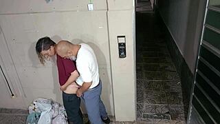 Teacher sneaks behind school to seduce student for hot action! 😈