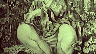 Dive into a vintage erotic illustration from Japanese anime with a retro hentai vibe.