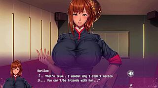 feeling so aroused by big tits in anime