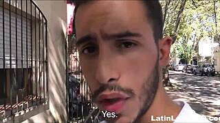 Young Latino Twink Has First Gay Sex With Stranger For Cash