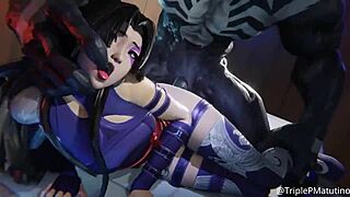 Marvel Rivals Compilation: 3D NSFW Animated Cumshot and Masturbation Scenes