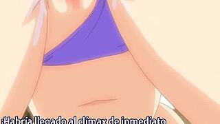 Pretty Blonde Girl On The Beach Hentai