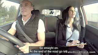 British Milf Examiner Fucks Huge Dick Student With Blowjob And Oral