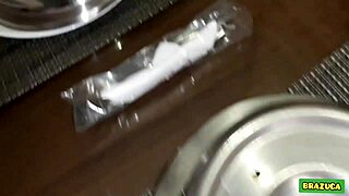 That cuckold boyfriend wanted my cumshot in his latina girlfriend's pussy