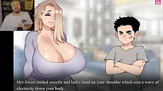 when mom gets job milf next door