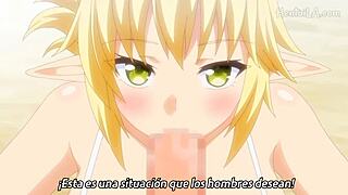 Pretty Blonde Girl On The Beach Hentai