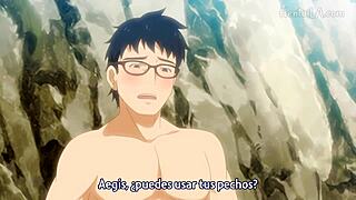 Pretty Blonde Girl On The Beach Hentai