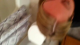 homemade deepthroat session with monster cock.