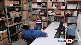 Pervert Uniformed Hunky Dude Smashes Petite Blonde Pornstar Hardcore