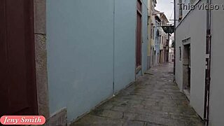 Jeny smith - mymokondo strap bondage in public