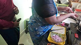 I flash cock and masturbate in front of Tamil maid Kanika