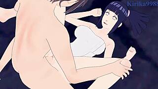 Hinata Hyuga gets intense in Naruto Boruto hentai 😏