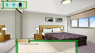 in jikage rising arc 2 episode 05, the ninja slut contrasts her hardcore readiness with big tits and handjob skills