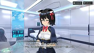 anime sister in side position hentai scene