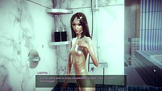 Skinny Girl Fucks In The Shower