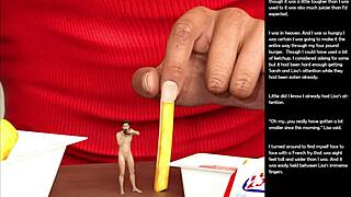 oh, this small gesture in episode 37 of 3d cartoon sex