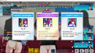 Awakening of Suffering in Hentai Anime Cartoon Game